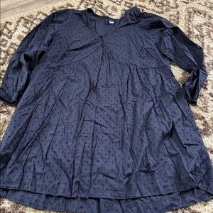 Old Navy Navy Long Sleeve Dress